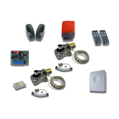CARKT-HLXCORE230T Kit completo con motori interrati per cancelli a battente