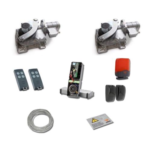 CARKT-HLXCORE24CC Kit completo con motori interrati per cancelli a battente