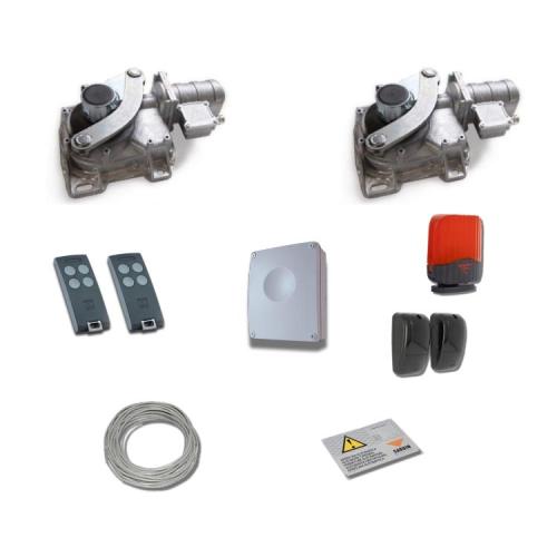 CARKT-HLXCORE24T Kit completo con motori interrati per cancelli a battente