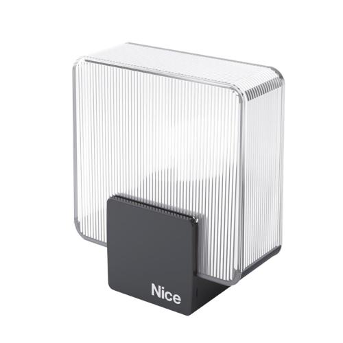NICELDC Lampeggiante a LED, neutro, 12-36 Vdc, per centrali predisposte