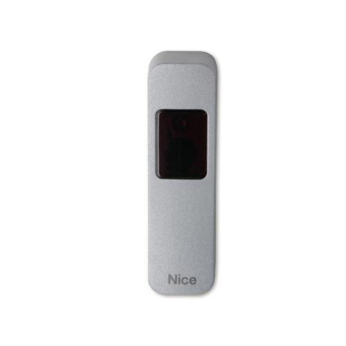 NICEPSAB Coppia di fotocellule slim da esterno per collegamento via Nice BlueBUS,
scocca metallica antieffrazione