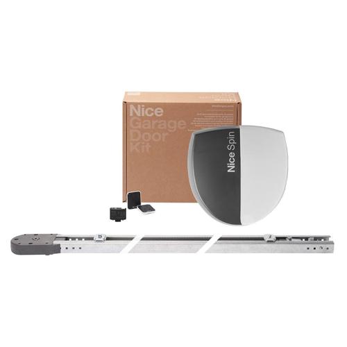 NICSPIN20BDKCE Kit bidirezionale per l'automazione di porte sezionali e basculanti completo di 3 guide da 1 m ciascuna. 