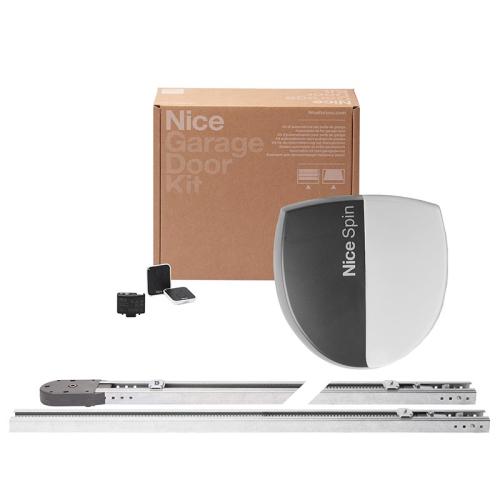 NICSPIN22BDKCE Kit bidirezionale per l'automazione di porte sezionali e basculanti completo di 1 guida da 3 m. ed una guida da 1 m.  