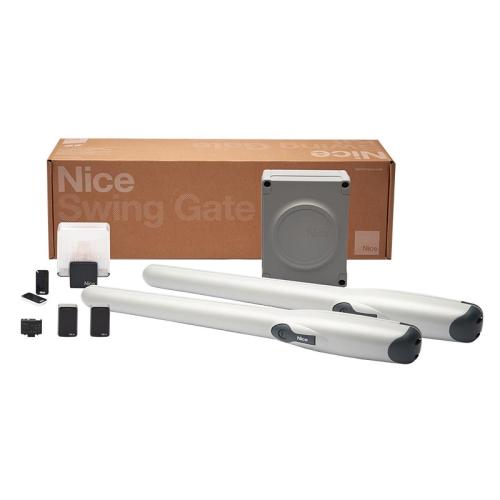 NICWINGO5BDKCE Wingo, Kit bidirezionale per cancelli a battente con ante fino a 3,5 m, montaggio esterno